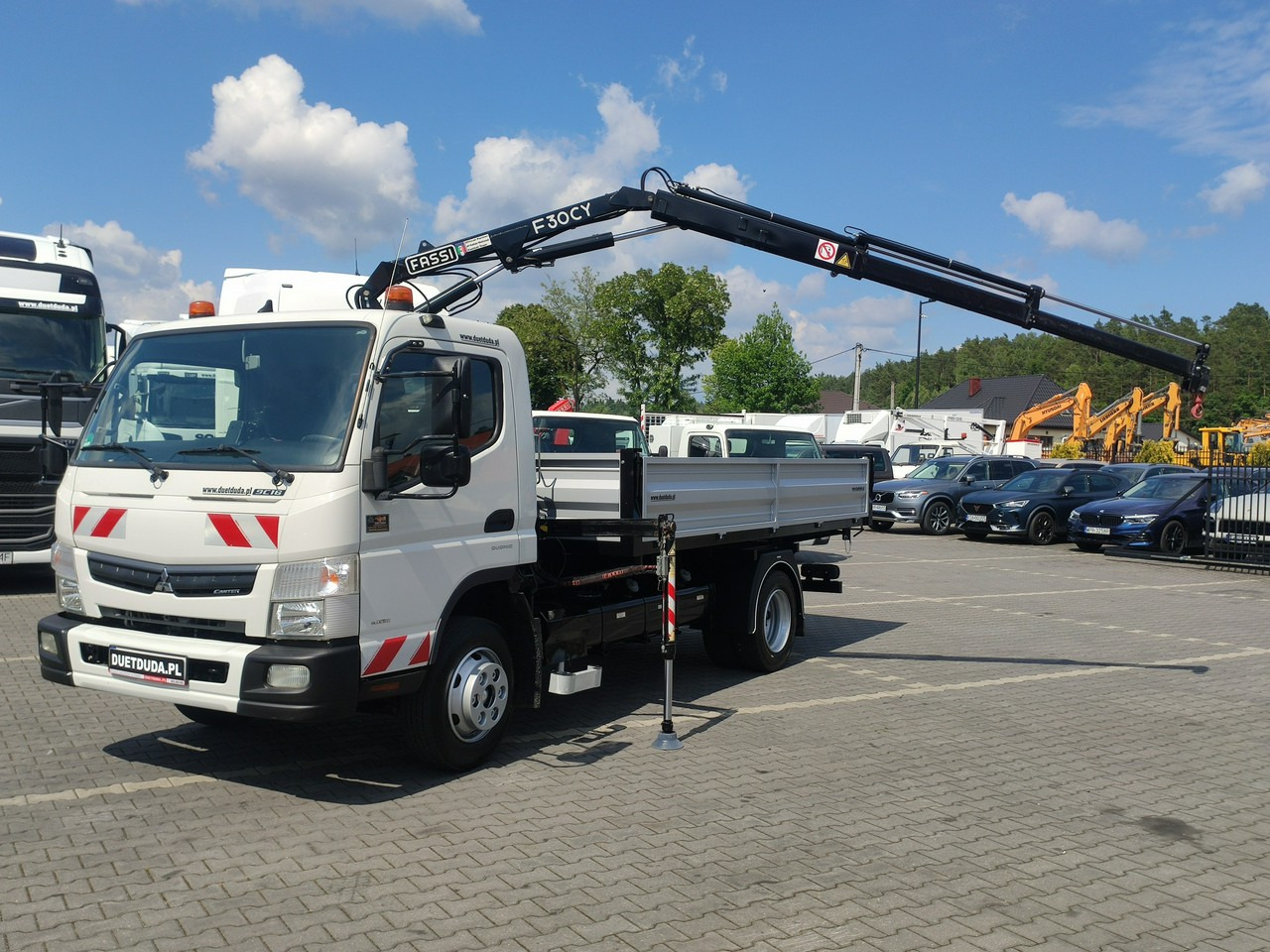 Camion benne Mitsubishi Canter Fuso 9C18 3.0/180KM Automat, HDS FASSI F30 Wywrotka 3-str: photos 13 Camion benne Mitsubishi Canter Fuso 9C18 3.0/180KM Automat, HDS FASSI F30 Wywrotka 3-str: photos 13