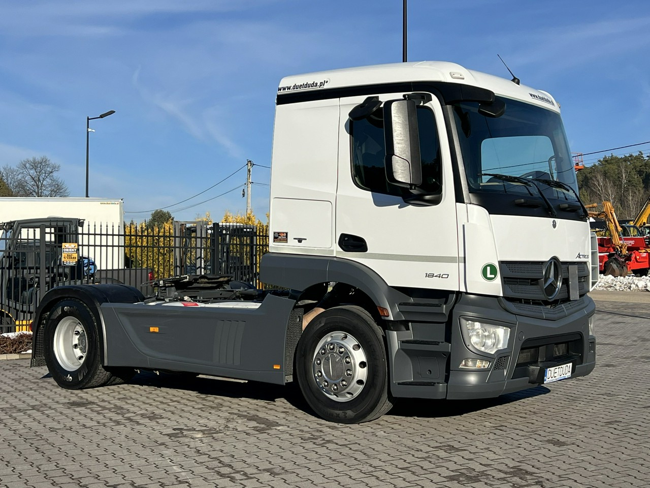 Mercedes ACTROS 1840 Euro 6 ADR HYDRAULIKA Niska Kabina Standard !!! - Tracteur routier: photos 5 Mercedes ACTROS 1840 Euro 6 ADR HYDRAULIKA Niska Kabina Standard !!! - Tracteur routier: photos 5