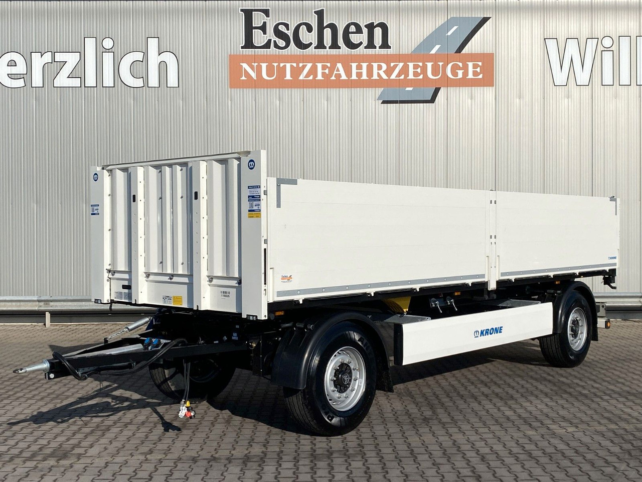 Krone AZP 18*NEW*|Pritsche*7100mm Länge*BPW*Multi-Lock - Remorque plateau: photos 1 Krone AZP 18*NEW*|Pritsche*7100mm Länge*BPW*Multi-Lock - Remorque plateau: photos 1