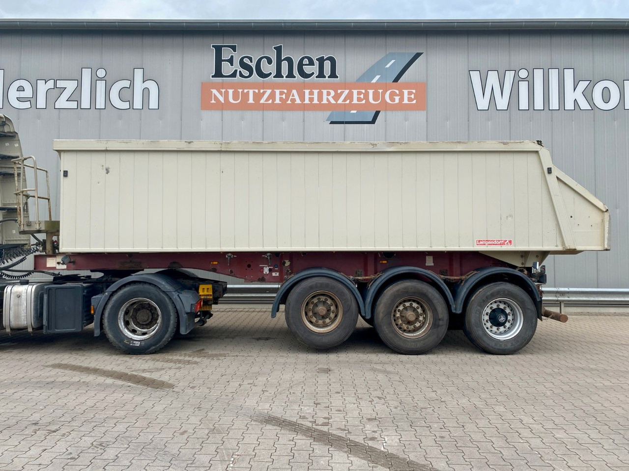 Langendorf SKA 24/29 ALU 24m³ | Luft-Lift*BPW-Achsen*Plane - Semi-remorque benne: photos 2 Langendorf SKA 24/29 ALU 24m³ | Luft-Lift*BPW-Achsen*Plane - Semi-remorque benne: photos 2