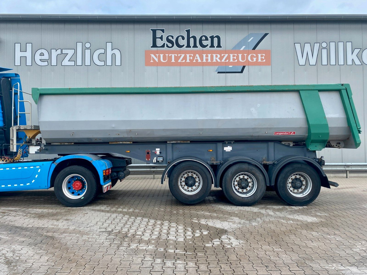 Langendorf SKS-HS 24/29 | Stahl 23m³*Luft-Lift*BPW*EBS - Semi-remorque benne: photos 2 Langendorf SKS-HS 24/29 | Stahl 23m³*Luft-Lift*BPW*EBS - Semi-remorque benne: photos 2