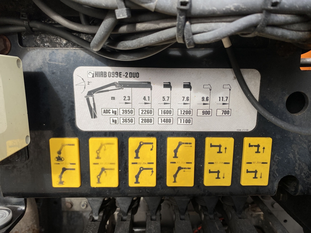 MAN TGM 15.290 4x2 BL / HIAB Faltkran - Camion plateau, Camion grue: photos 3 MAN TGM 15.290 4x2 BL / HIAB Faltkran - Camion plateau, Camion grue: photos 3