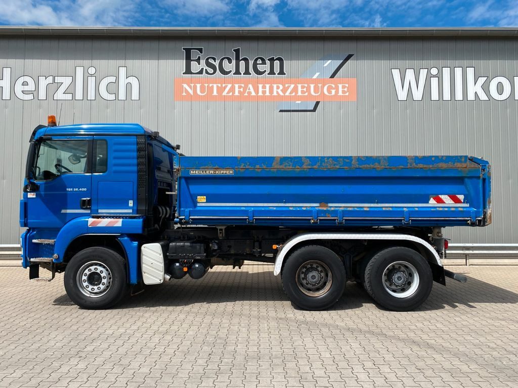 MAN TGS 26.400 6x4 | MEILLER*Navi*KIima*Intarder*AHK - Camion benne: photos 3 MAN TGS 26.400 6x4 | MEILLER*Navi*KIima*Intarder*AHK - Camion benne: photos 3