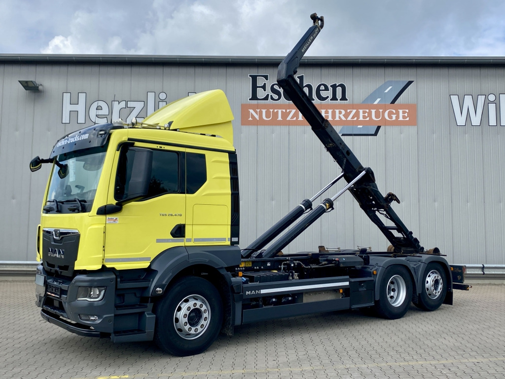 MAN TGS 26.470 6x2-4 BL - Camion ampliroll: photos 1 MAN TGS 26.470 6x2-4 BL - Camion ampliroll: photos 1