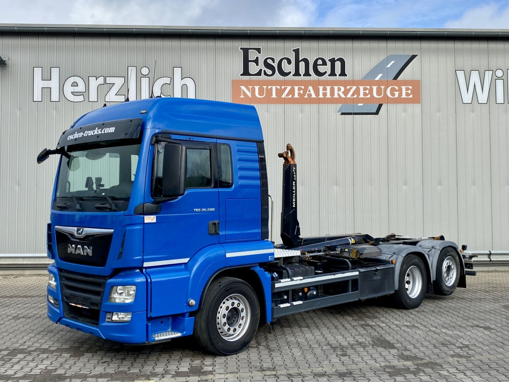 MAN TGS 26.500 6x2-4 LL - Camion ampliroll: photos 2 MAN TGS 26.500 6x2-4 LL - Camion ampliroll: photos 2