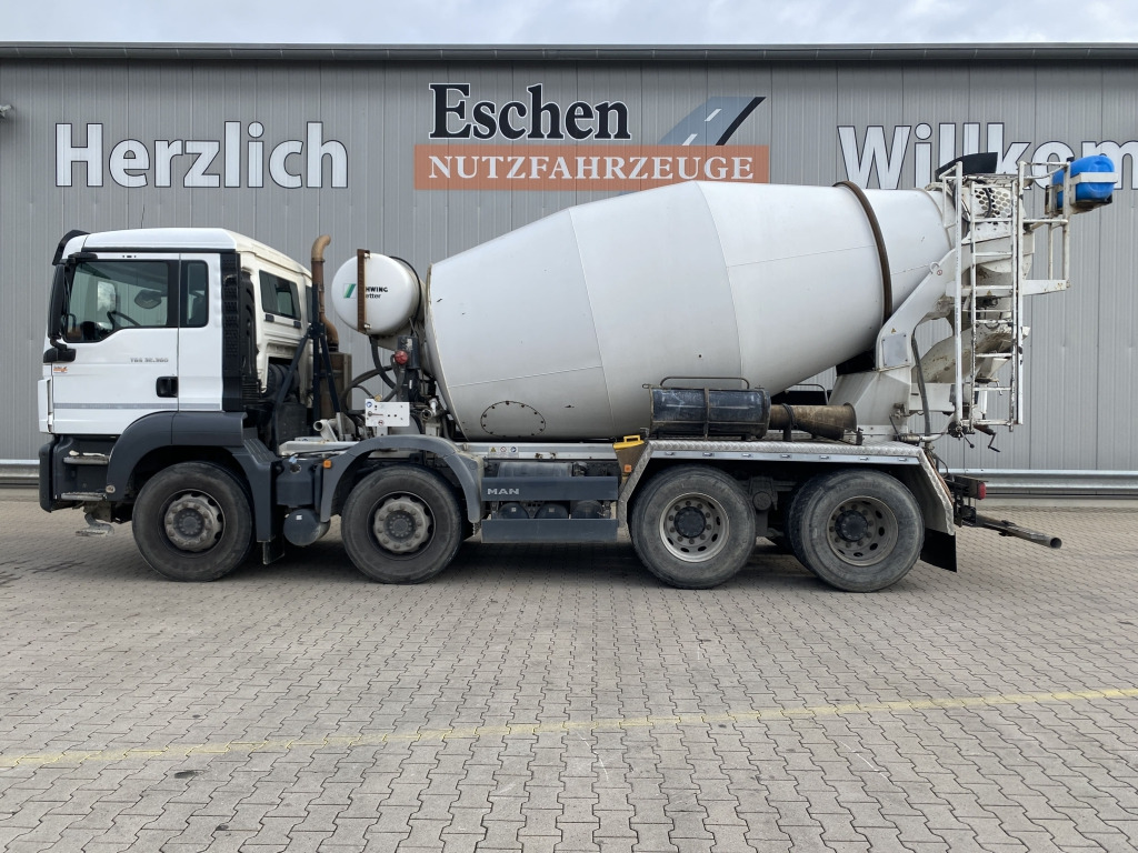 MAN TGS 32.360 8x4 BB / 9 m³ Stetter-Aufbau - Camion malaxeur: photos 2 MAN TGS 32.360 8x4 BB / 9 m³ Stetter-Aufbau - Camion malaxeur: photos 2
