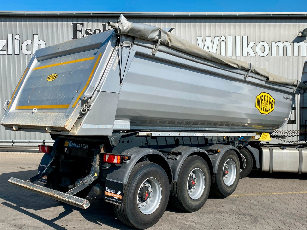Meiller MHPS 44.3-N | Stahl 24m³*Luft-Lift*Rollplane*SAF - Semi-remorque benne: photos 4 Meiller MHPS 44.3-N | Stahl 24m³*Luft-Lift*Rollplane*SAF - Semi-remorque benne: photos 4