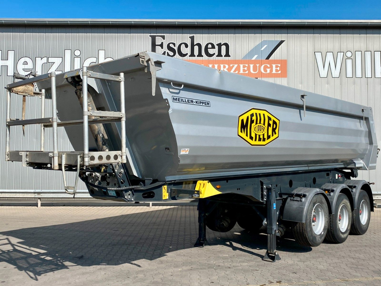 Meiller MHPS 44.3-N | Stahl 24m³*Luft-Lift*Rollplane*SAF - Semi-remorque benne: photos 1 Meiller MHPS 44.3-N | Stahl 24m³*Luft-Lift*Rollplane*SAF - Semi-remorque benne: photos 1