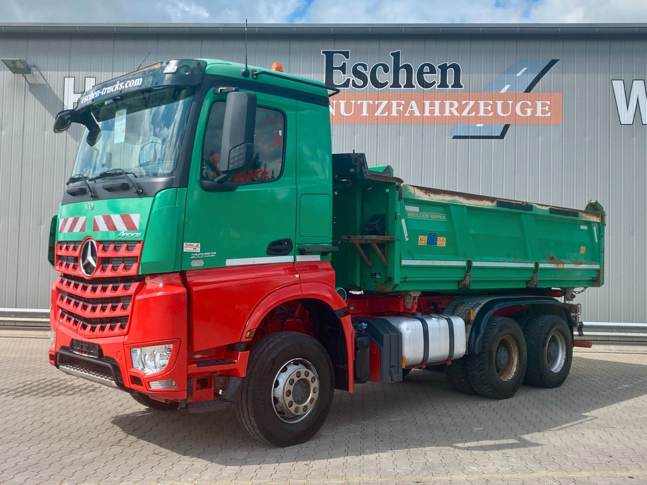 Mercedes-Benz Arocs 2652 6x4B MEILLER Bordmatik*Blatt*Retarder - Camion benne: photos 2 Mercedes-Benz Arocs 2652 6x4B MEILLER Bordmatik*Blatt*Retarder - Camion benne: photos 2