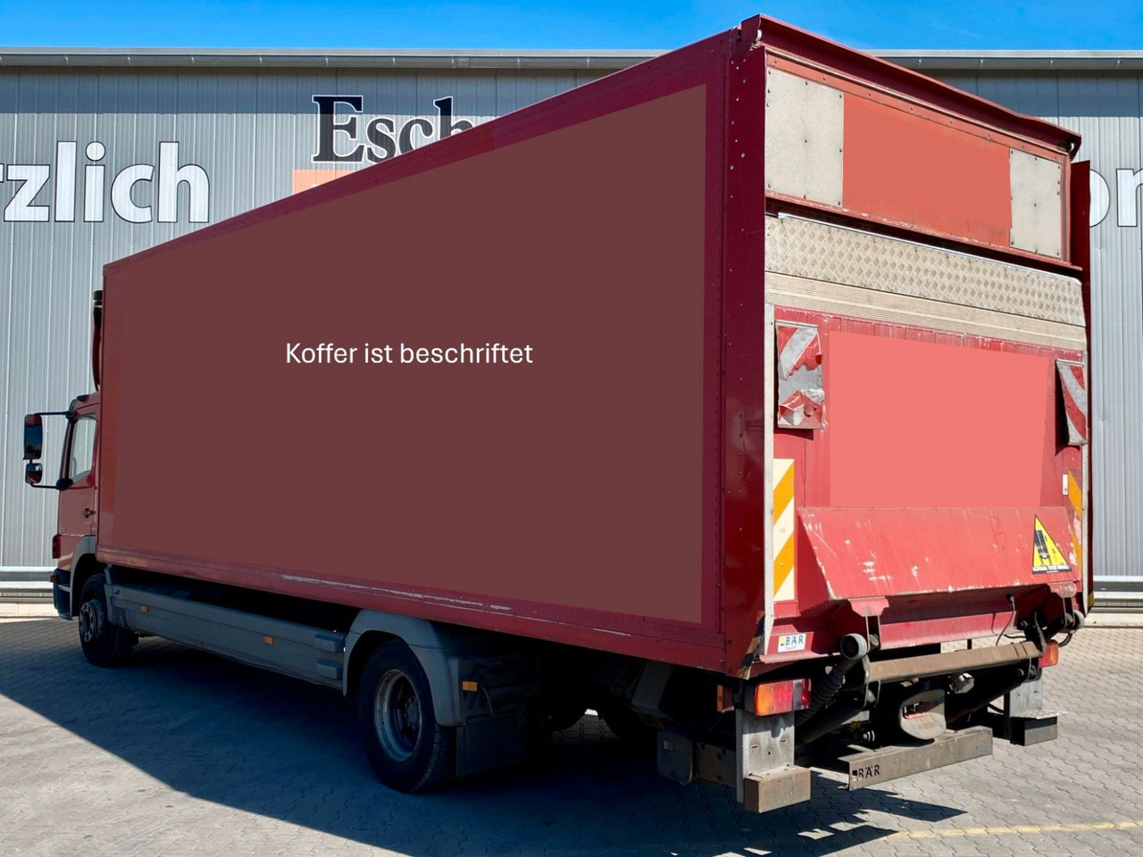 Mercedes-Benz Atego 1224 | BÄR LBW 1,50to*3x Sitze*Klima*AHK - Camion fourgon: photos 3 Mercedes-Benz Atego 1224 | BÄR LBW 1,50to*3x Sitze*Klima*AHK - Camion fourgon: photos 3