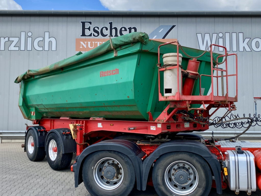 Semi-remorque benne Reisch RHKS-31/20 SSL / Stahl-Halbschalenmulde: photos 7