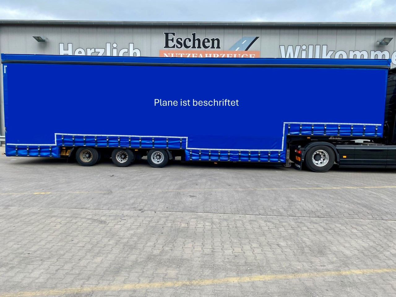 Schröder ST 11/24 P4| 2x Gardine*BPW*Trommel*EBS - Semi-remorque rideaux coulissants: photos 5 Schröder ST 11/24 P4| 2x Gardine*BPW*Trommel*EBS - Semi-remorque rideaux coulissants: photos 5