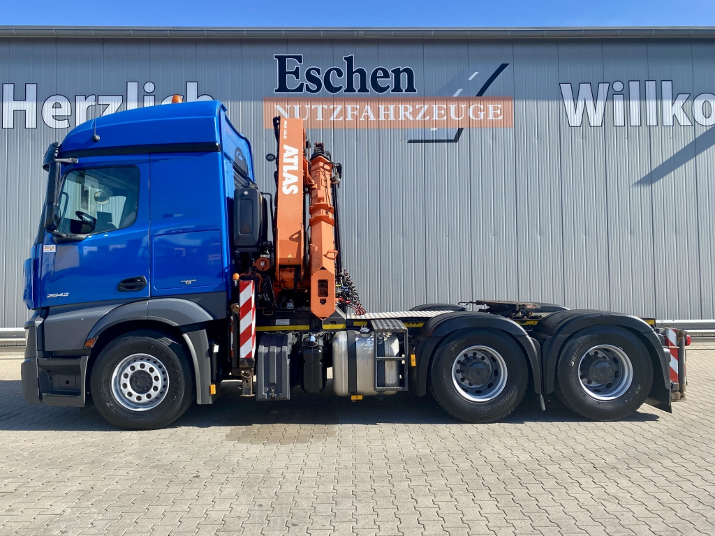 Mercedes-Benz 2642 LS 6x4 / Atlas 332.3 E-AS Faltkran - Tracteur routier: photos 2 Mercedes-Benz 2642 LS 6x4 / Atlas 332.3 E-AS Faltkran - Tracteur routier: photos 2