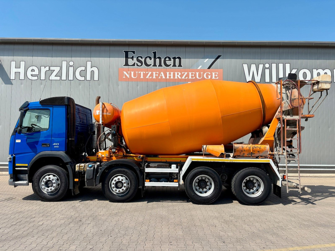 Volvo FM 410 / 8x4 | 9m³ Intermix*I-Shift*Klima*Blatt - Camion malaxeur: photos 2 Volvo FM 410 / 8x4 | 9m³ Intermix*I-Shift*Klima*Blatt - Camion malaxeur: photos 2