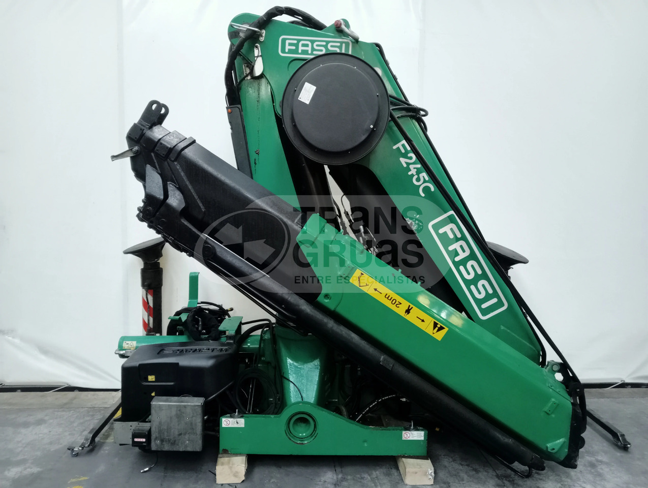 Grúa Fassi F245AC.0.24 E-ACTIVE - Grue auxiliaire pour Camion: photos 4 Grúa Fassi F245AC.0.24 E-ACTIVE - Grue auxiliaire pour Camion: photos 4