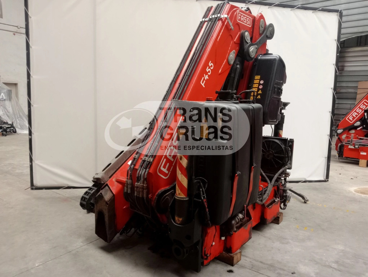 Grúa Fassi F455RA.2.26 E-DYNAMIC - Grue auxiliaire pour Camion: photos 4 Grúa Fassi F455RA.2.26 E-DYNAMIC - Grue auxiliaire pour Camion: photos 4