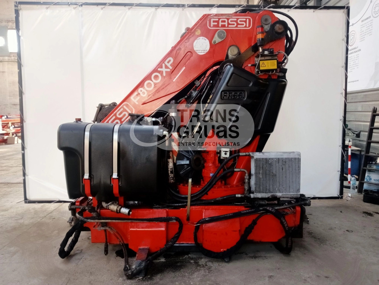 Grúa Fassi F800AXP.26 - Grue auxiliaire pour Camion: photos 1 Grúa Fassi F800AXP.26 - Grue auxiliaire pour Camion: photos 1