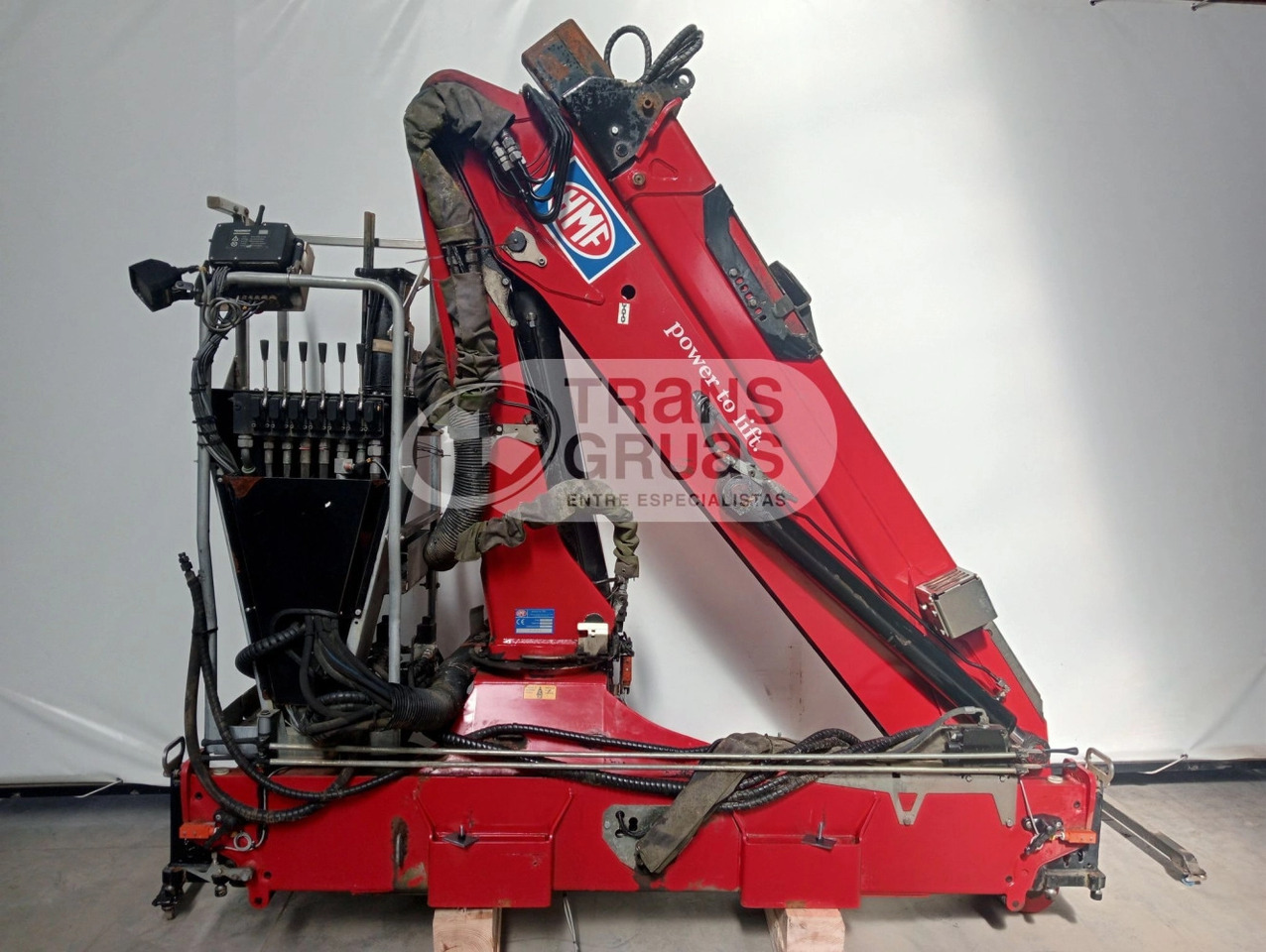Grúa HMF 1244-Z1 - Grue auxiliaire pour Camion: photos 4 Grúa HMF 1244-Z1 - Grue auxiliaire pour Camion: photos 4