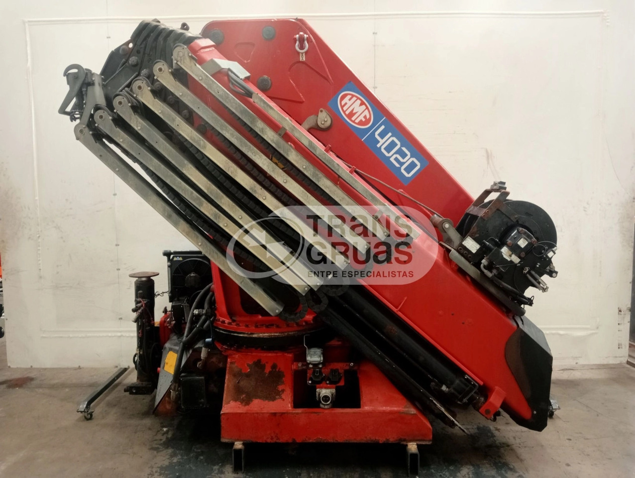 Grúa HMF 4020-K6 - Grue auxiliaire pour Camion: photos 1 Grúa HMF 4020-K6 - Grue auxiliaire pour Camion: photos 1