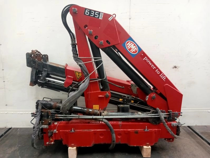 Grúa HMF 635 K3 - Grue auxiliaire pour Camion: photos 3 Grúa HMF 635 K3 - Grue auxiliaire pour Camion: photos 3