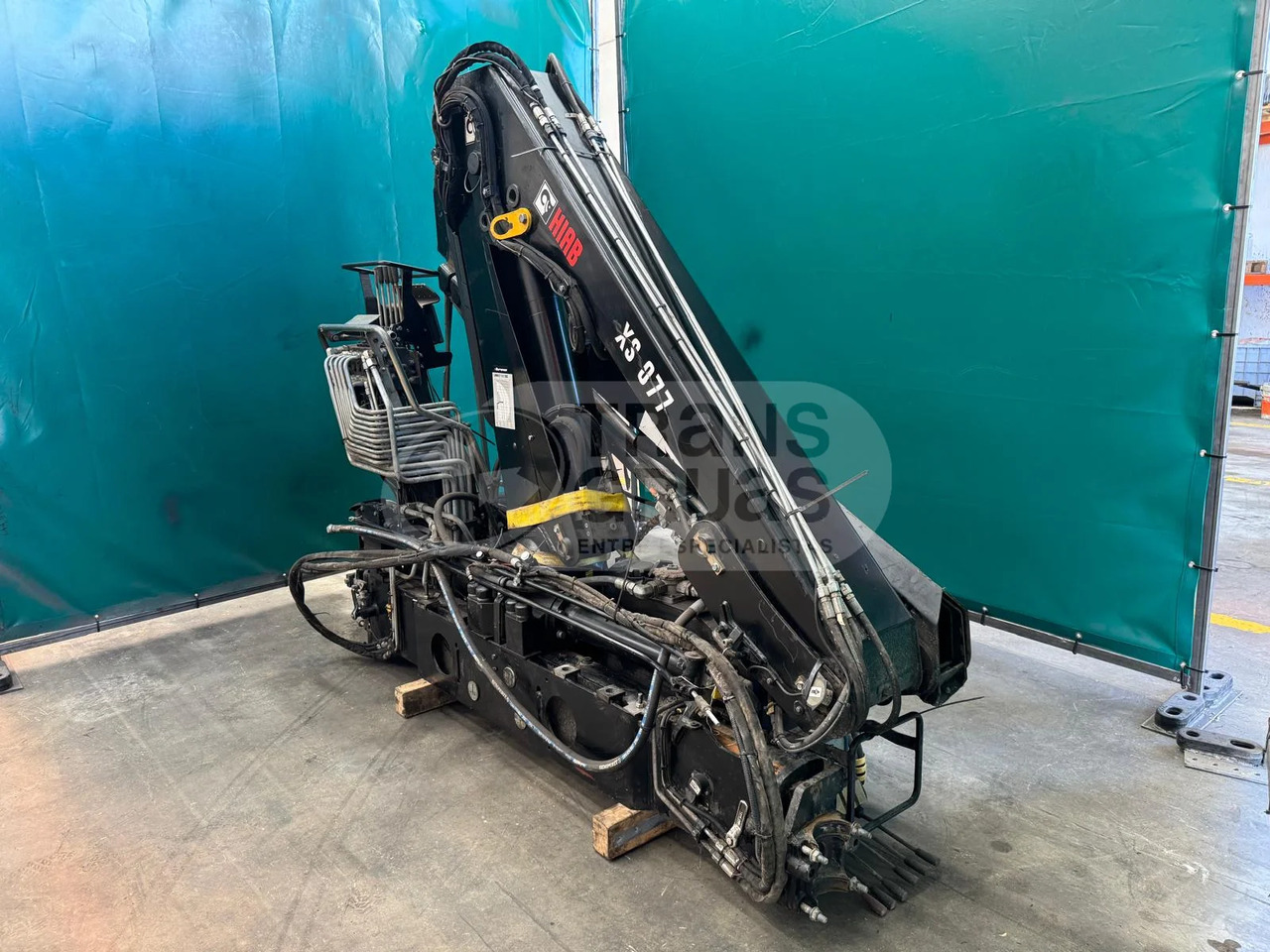 Grúa hidráulica Hiab B-2 Duo - Grue auxiliaire: photos 3 Grúa hidráulica Hiab B-2 Duo - Grue auxiliaire: photos 3