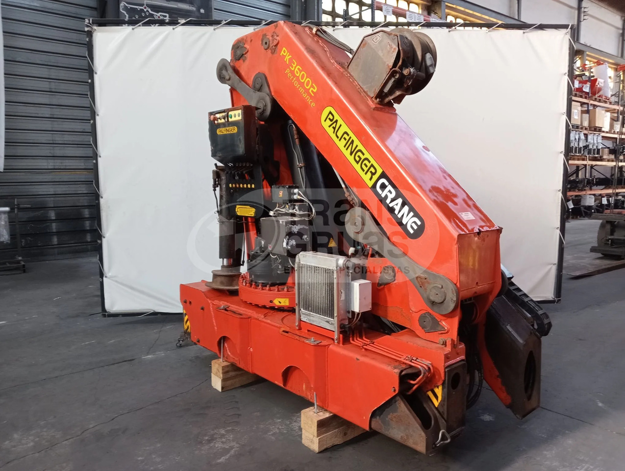Grúa hidráulica Palfinger PK 36002 - Grue auxiliaire: photos 4 Grúa hidráulica Palfinger PK 36002 - Grue auxiliaire: photos 4