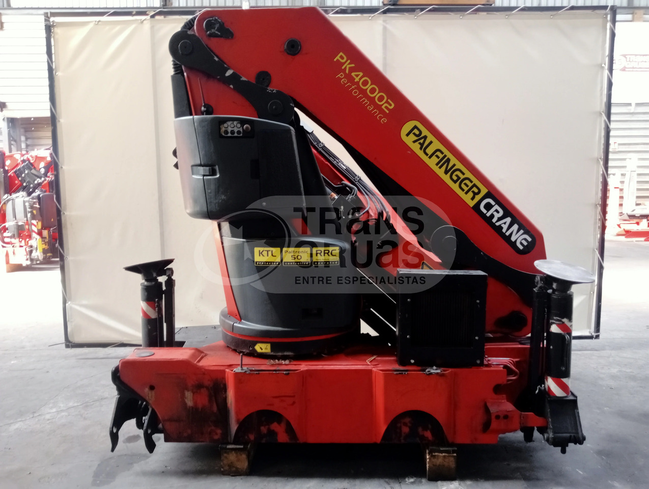 Grúa hidráulica palfinger PK 40002 EH - Grue auxiliaire: photos 2 Grúa hidráulica palfinger PK 40002 EH - Grue auxiliaire: photos 2