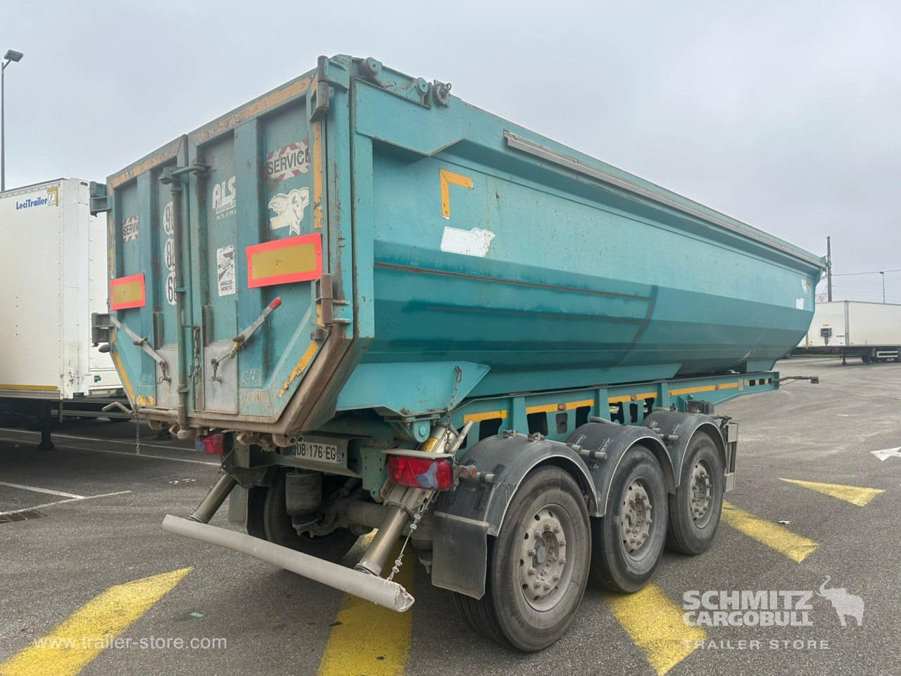 BENALU Tipper Steel half pipe body 39m³ - Semi-remorque benne: photos 5 BENALU Tipper Steel half pipe body 39m³ - Semi-remorque benne: photos 5