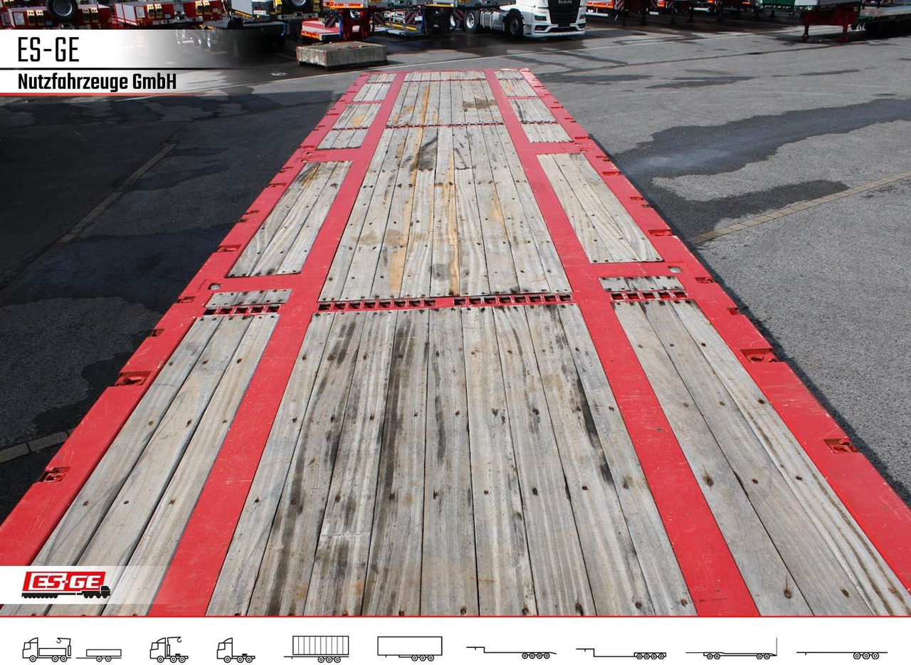ES-GE 3-Achs Sattelanhänger - Rungen + CV - Semi-remorque plateau: photos 5 ES-GE 3-Achs Sattelanhänger - Rungen + CV - Semi-remorque plateau: photos 5
