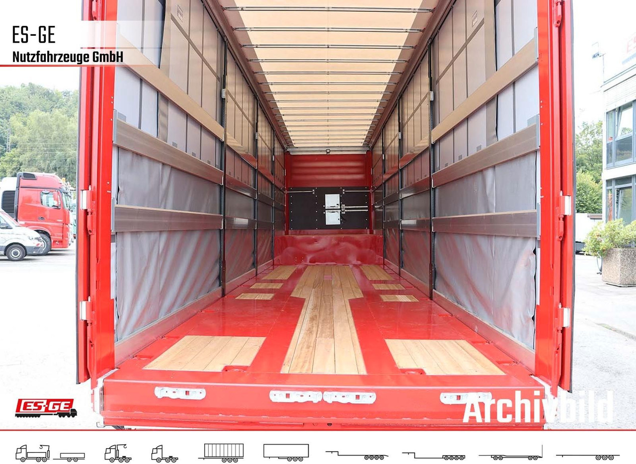 ES-GE 4-Achs-Satteltieflader mit Curtainsider-Aufbau - Semi-remorque surbaissé: photos 2 ES-GE 4-Achs-Satteltieflader mit Curtainsider-Aufbau - Semi-remorque surbaissé: photos 2