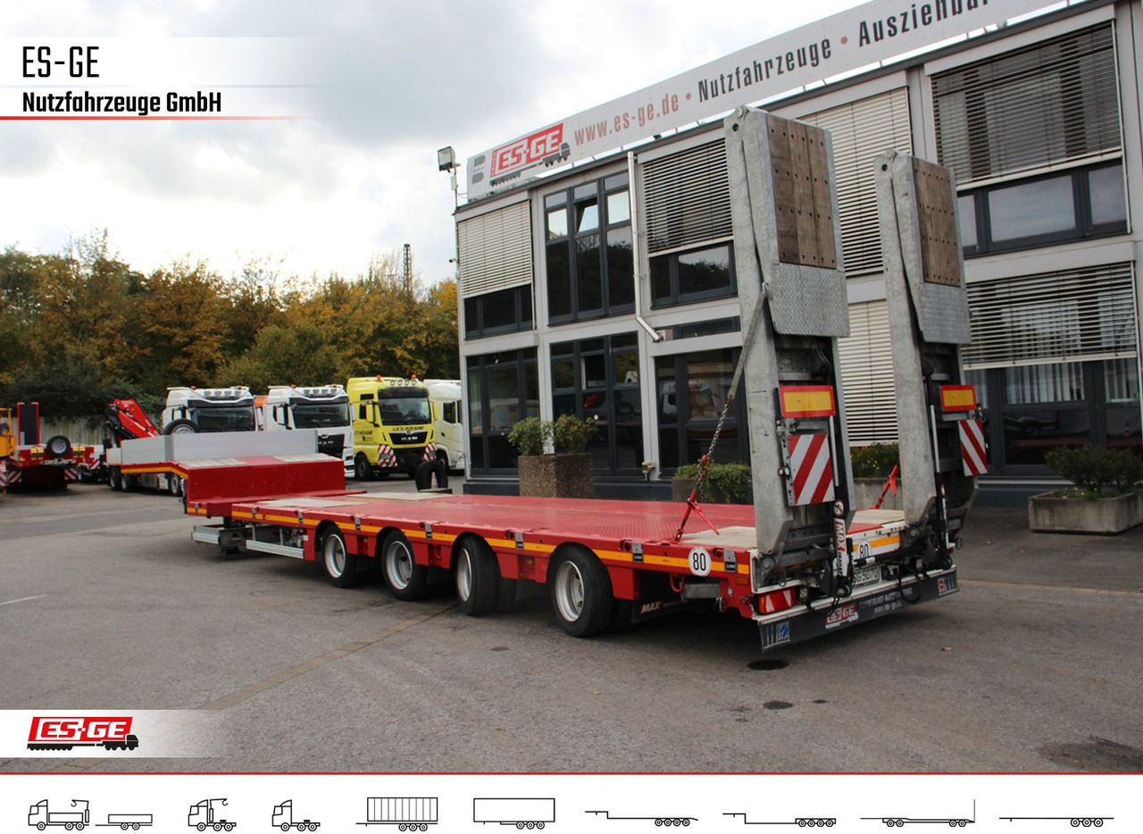 Faymonville MAX Trailer MAX100 Semi-Tieflader 205er - Semi-remorque surbaissé: photos 1 Faymonville MAX Trailer MAX100 Semi-Tieflader 205er - Semi-remorque surbaissé: photos 1