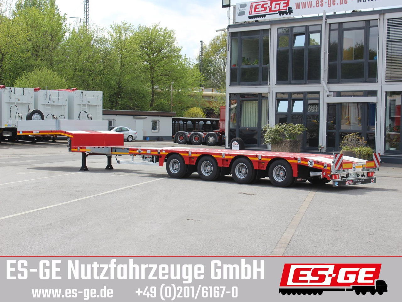 Faymonville MAX Trailer MAX100 Semi-Tieflader - Semi-remorque surbaissé: photos 2 Faymonville MAX Trailer MAX100 Semi-Tieflader - Semi-remorque surbaissé: photos 2