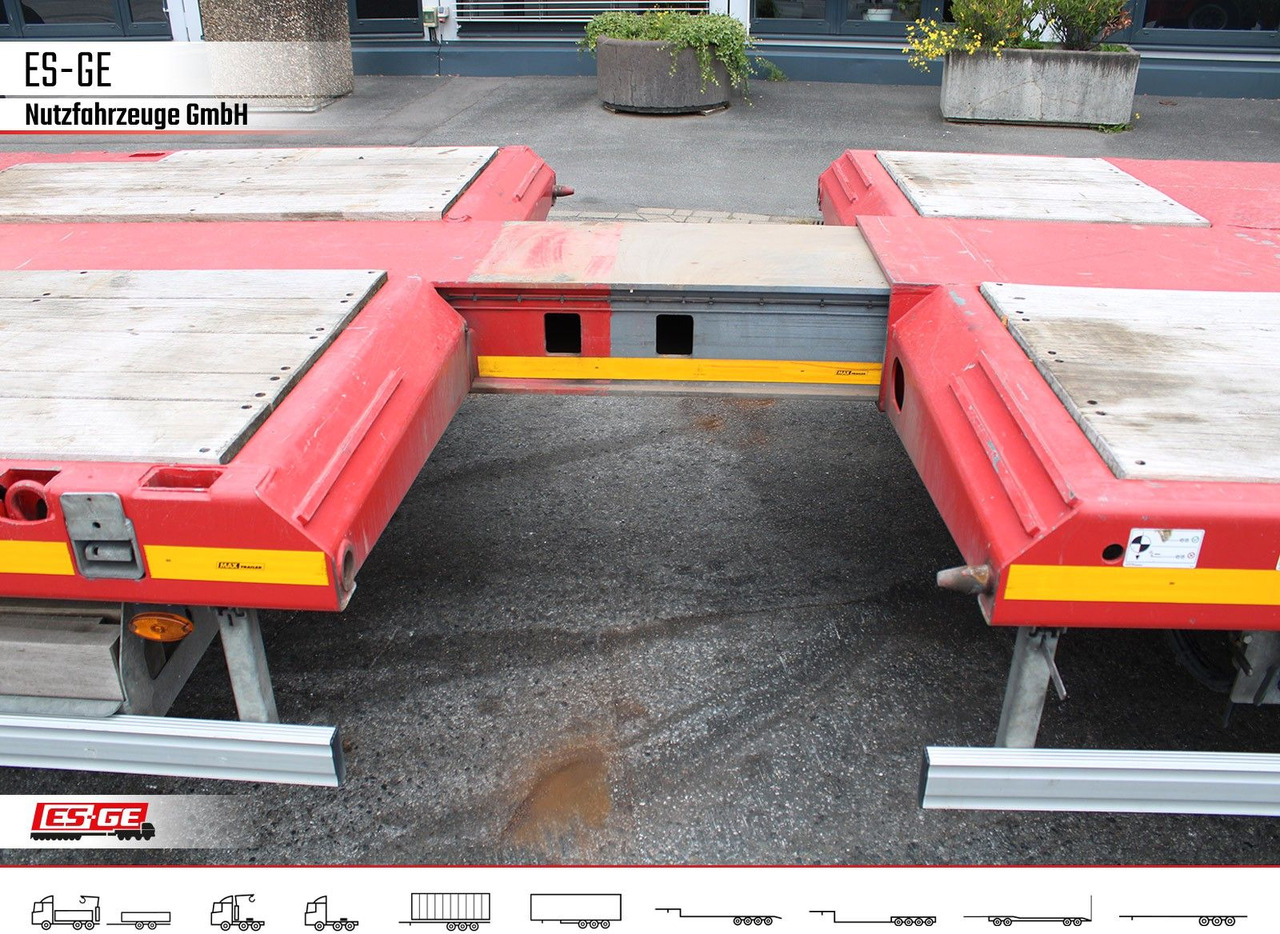 Faymonville MAX Trailer MAX100 Semi-Tieflader Radmulden - Semi-remorque surbaissé: photos 4 Faymonville MAX Trailer MAX100 Semi-Tieflader Radmulden - Semi-remorque surbaissé: photos 4