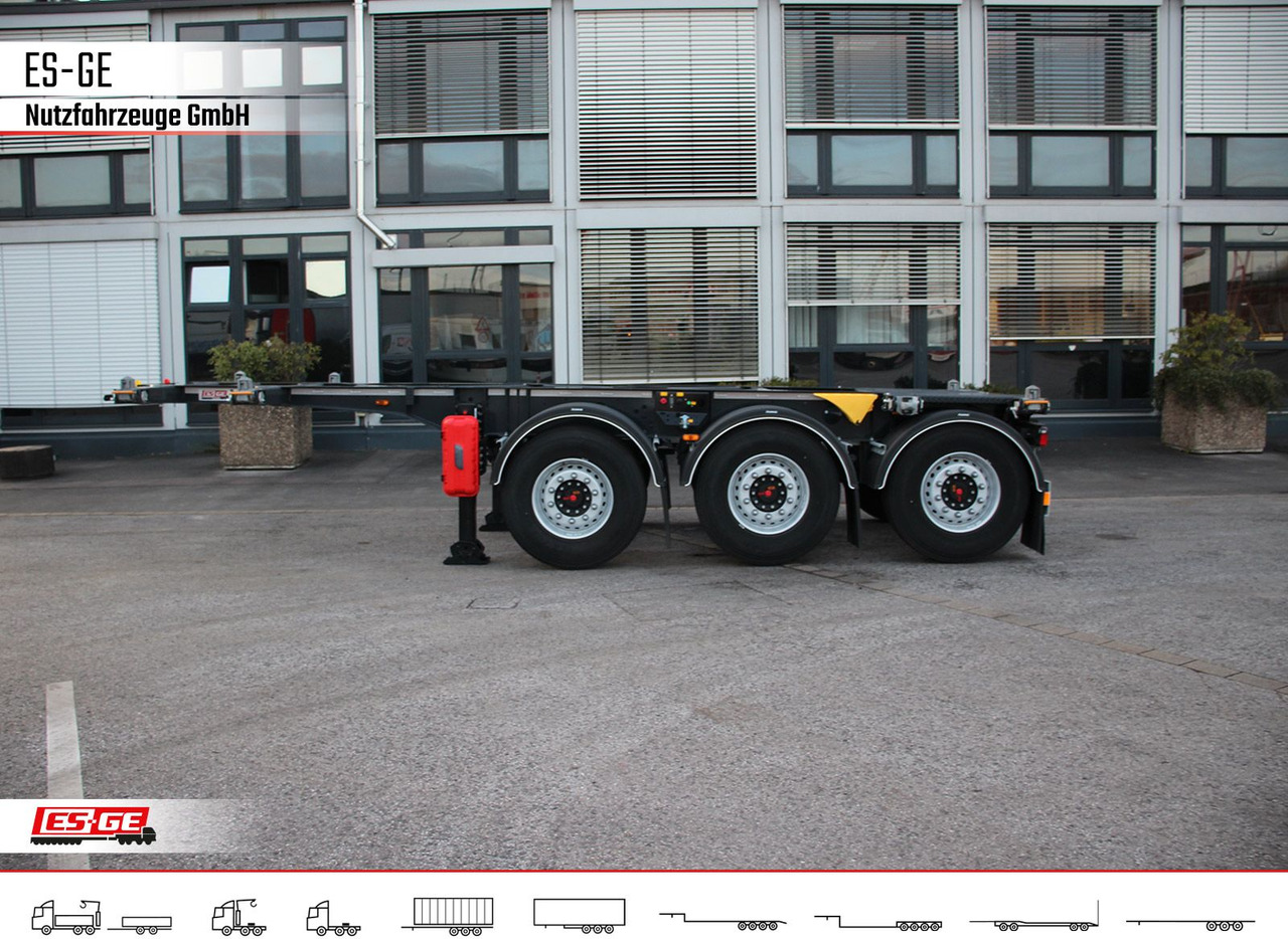 Wielton Containerchassis 20ft - Semi-remorque porte-conteneur/ Caisse mobile: photos 1 Wielton Containerchassis 20ft - Semi-remorque porte-conteneur/ Caisse mobile: photos 1