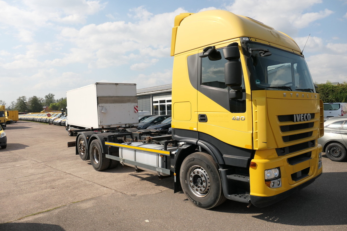 IVECO STRALIS AS 260 S42 Y/FS-CM ECO AHK Lenkachse Lif - Camion porte-conteneur/ Caisse mobile: photos 4 IVECO STRALIS AS 260 S42 Y/FS-CM ECO AHK Lenkachse Lif - Camion porte-conteneur/ Caisse mobile: photos 4