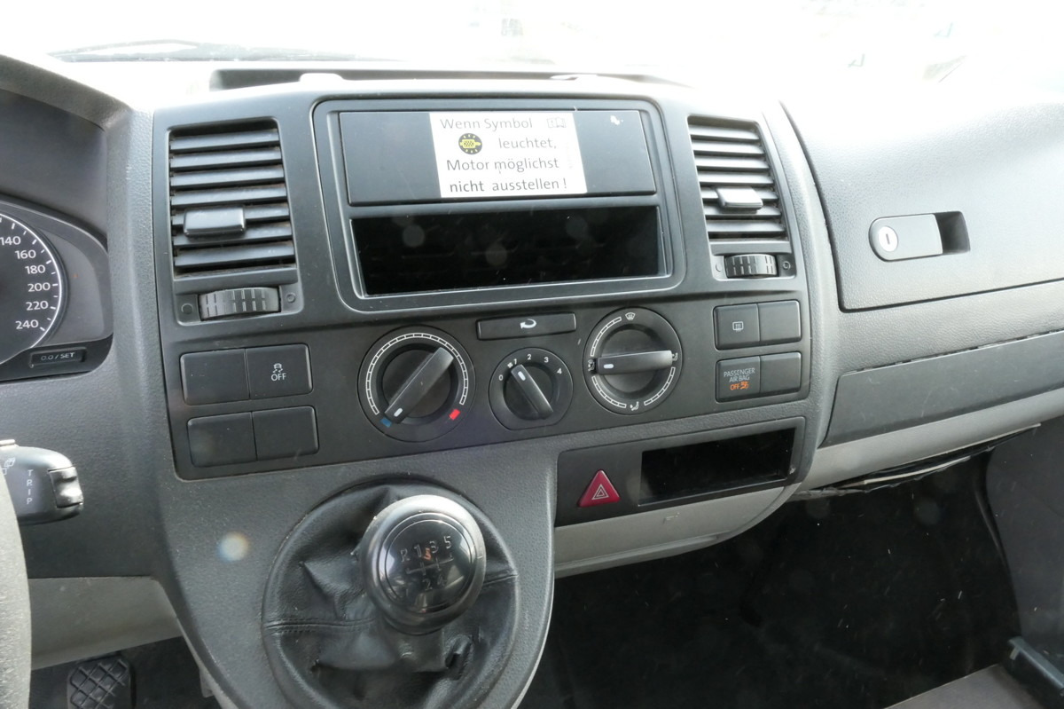 Fourgonnette VW T5 Transporter 2.0 TDI EURO-5 2xSCHIEBETÜR PARKT: photos 11 Fourgonnette VW T5 Transporter 2.0 TDI EURO-5 2xSCHIEBETÜR PARKT: photos 11