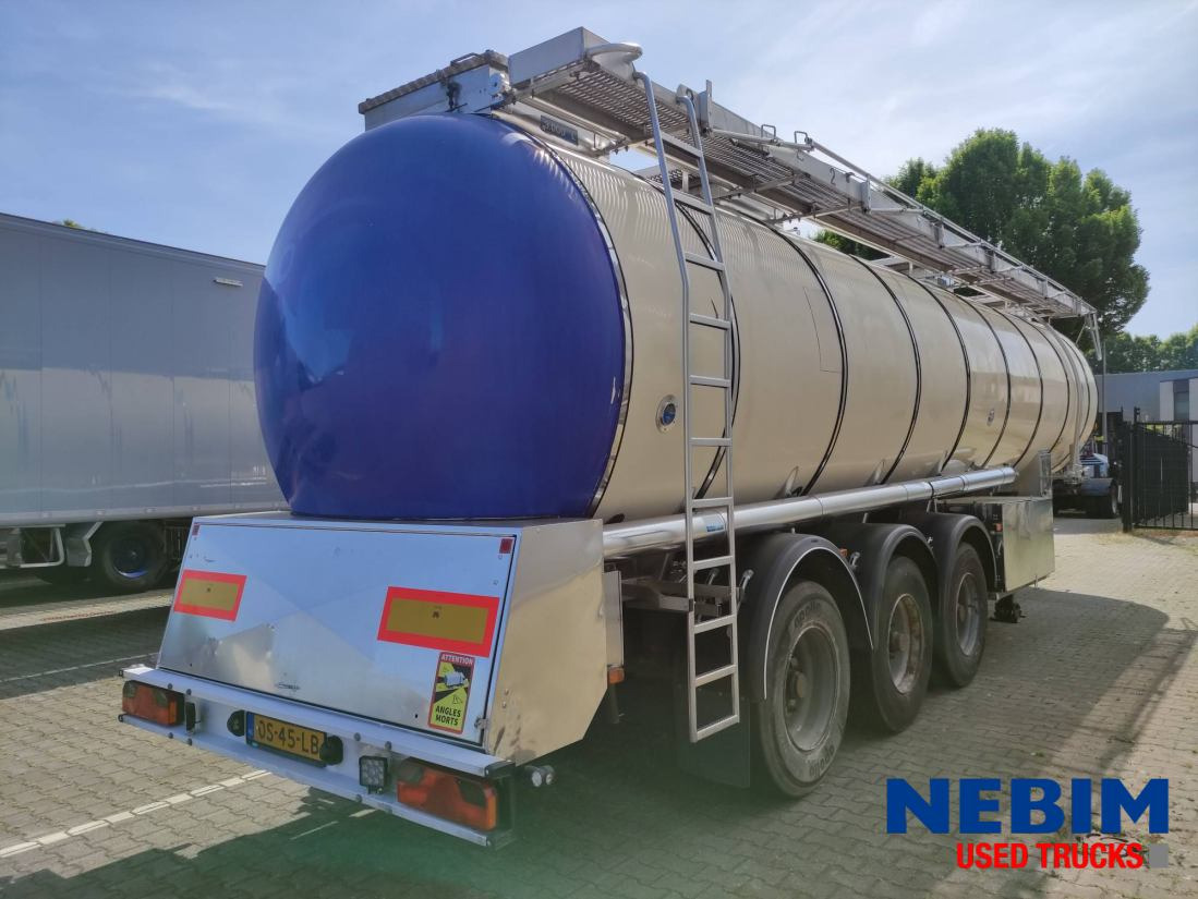 Feldbinder TSA 33.3 electric pump - 3 comp. 8.000 / 22.500 / 3.000 Ltr. - Semi-remorque citerne: photos 2 Feldbinder TSA 33.3 electric pump - 3 comp. 8.000 / 22.500 / 3.000 Ltr. - Semi-remorque citerne: photos 2