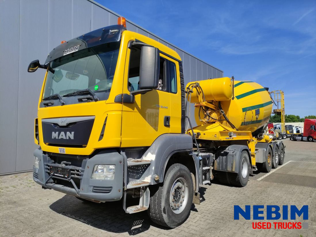 MAN TGS 440 Euro 6 - MOL Swing/Stetter 12m3 Mixer - Tracteur routier: photos 1 MAN TGS 440 Euro 6 - MOL Swing/Stetter 12m3 Mixer - Tracteur routier: photos 1