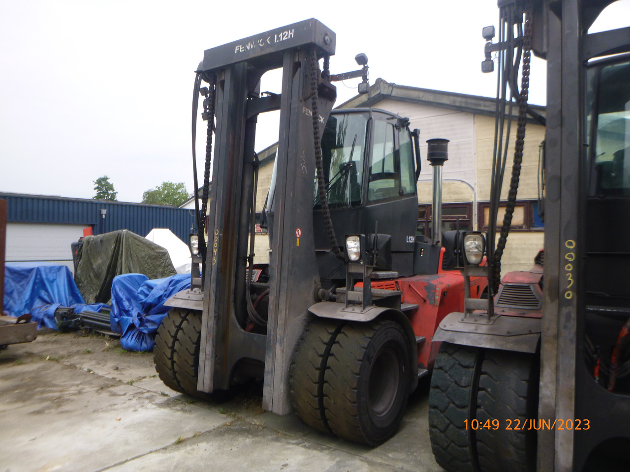 LINDE H120/02 - Chariot élévateur diesel: photos 4 LINDE H120/02 - Chariot élévateur diesel: photos 4