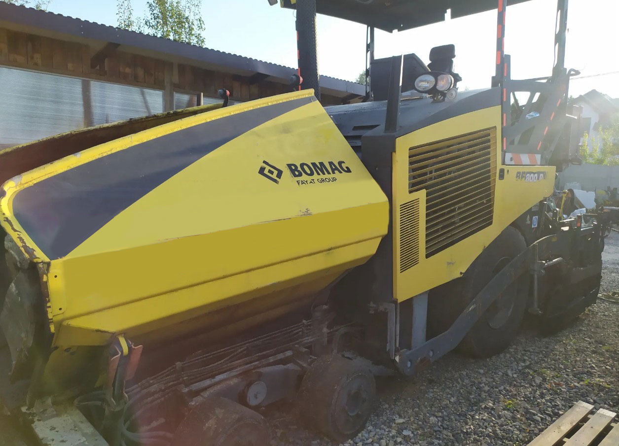 Bomag BF 800 P - Finisseur: photos 2 Bomag BF 800 P - Finisseur: photos 2