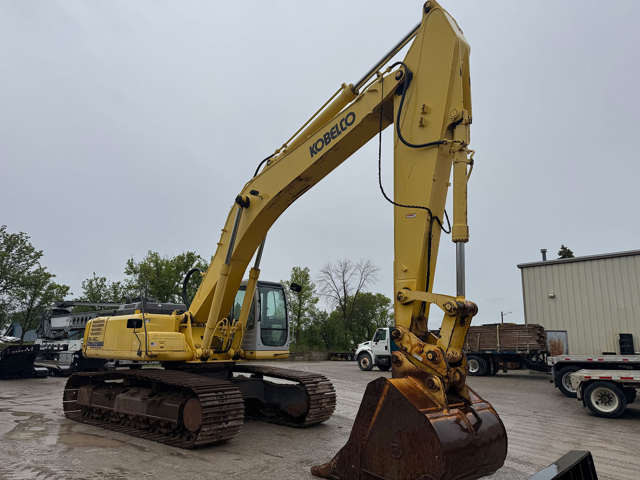 Kobelco SK480LC - Pelle sur chenille: photos 4 Kobelco SK480LC - Pelle sur chenille: photos 4