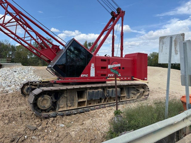 Manitowoc 222 - Grue sur chenilles: photos 1 Manitowoc 222 - Grue sur chenilles: photos 1