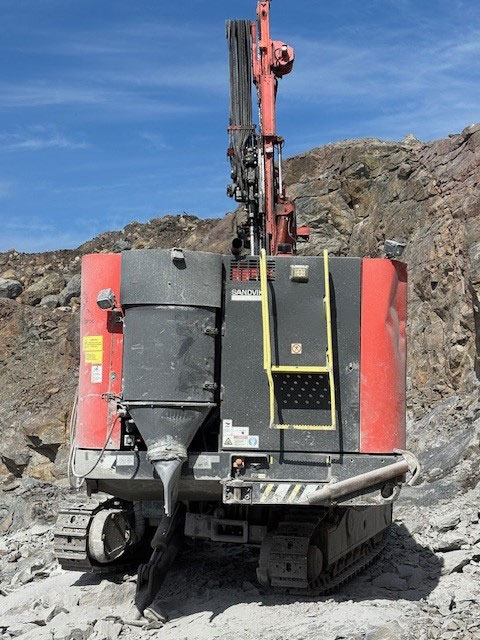 Sandvik DX800 - Foreuse: photos 4 Sandvik DX800 - Foreuse: photos 4