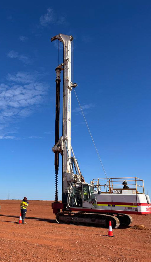 Soilmec SR-30 - Mât de battage: photos 2 Soilmec SR-30 - Mât de battage: photos 2