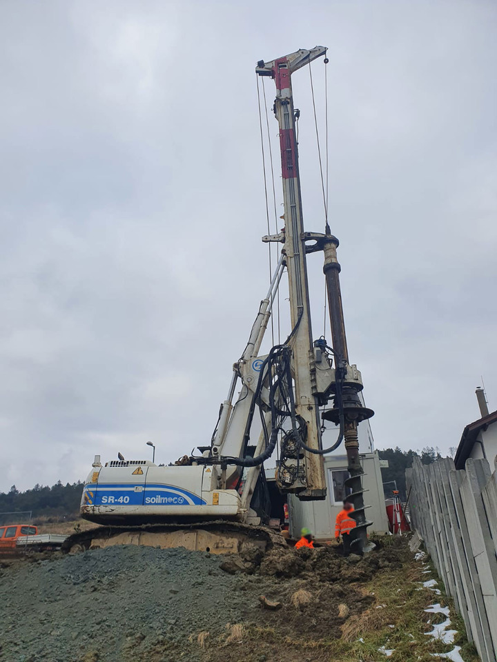 Soilmec SR-40 - Mât de battage: photos 1 Soilmec SR-40 - Mât de battage: photos 1