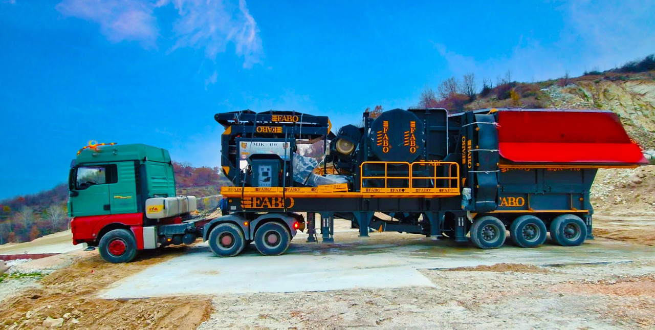 Concasseur mobile neuf FABO MJK-110 SERIES 180-320 TPH MOBILE JAW CRUSHER PLANT | Ready in Stock: photos 1