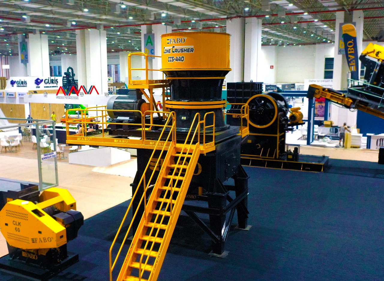 FABO cone crusher - Concasseur à cône: photos 1 FABO cone crusher - Concasseur à cône: photos 1