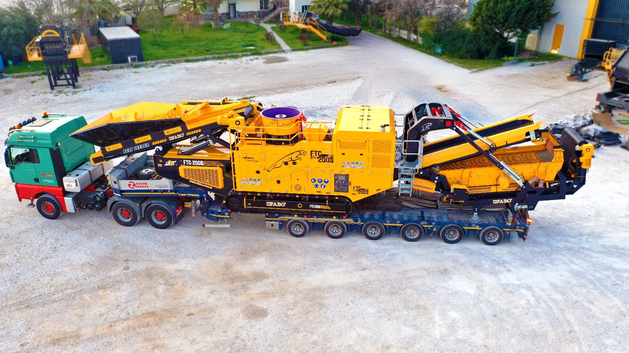 FABO crawler crusher - Concasseur: photos 1 FABO crawler crusher - Concasseur: photos 1