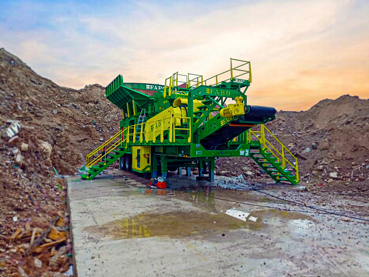 FABO mining machinery - crushing plant - Machine d'exploitation minière: photos 4 FABO mining machinery - crushing plant - Machine d'exploitation minière: photos 4