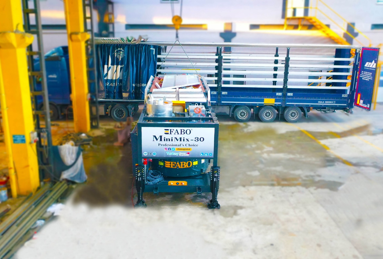 FABO mobile concrete batching plant - Centrale à béton: photos 5 FABO mobile concrete batching plant - Centrale à béton: photos 5